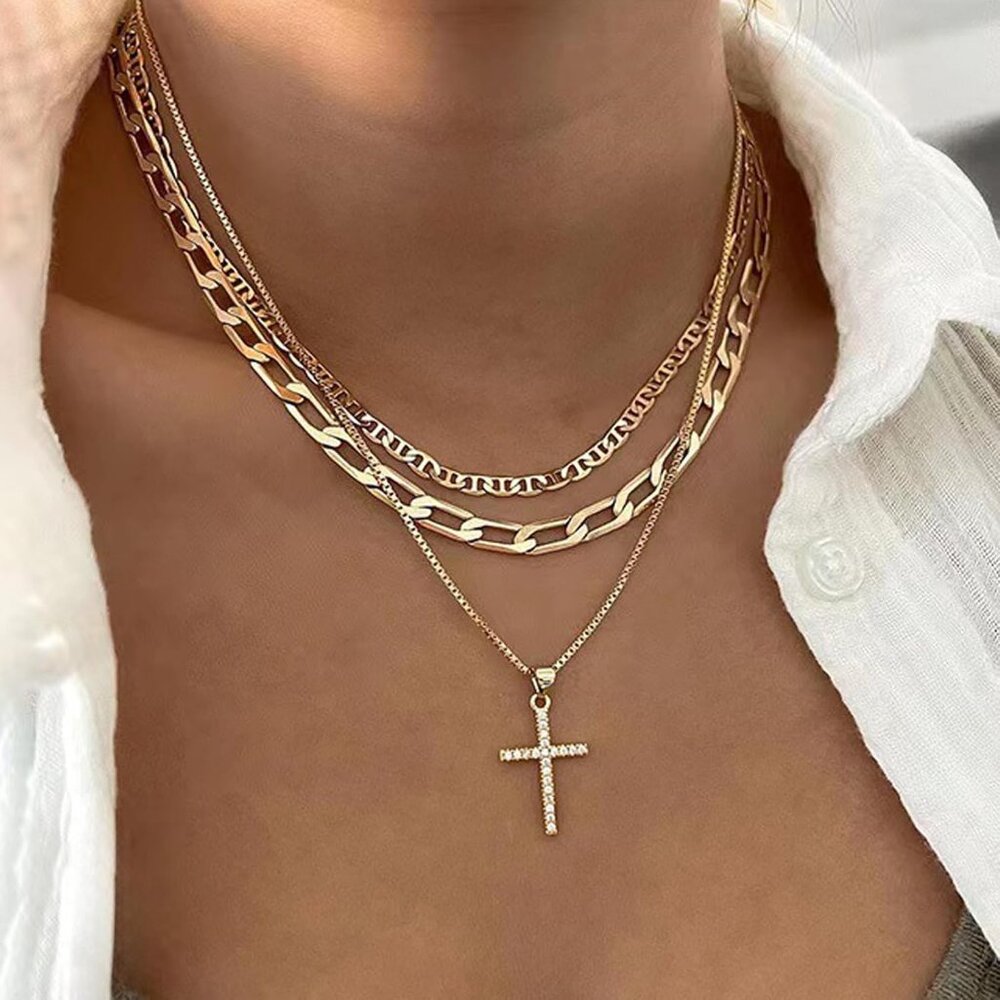 Chic Stackable Layered Gold Necklaces For Special… - image 2